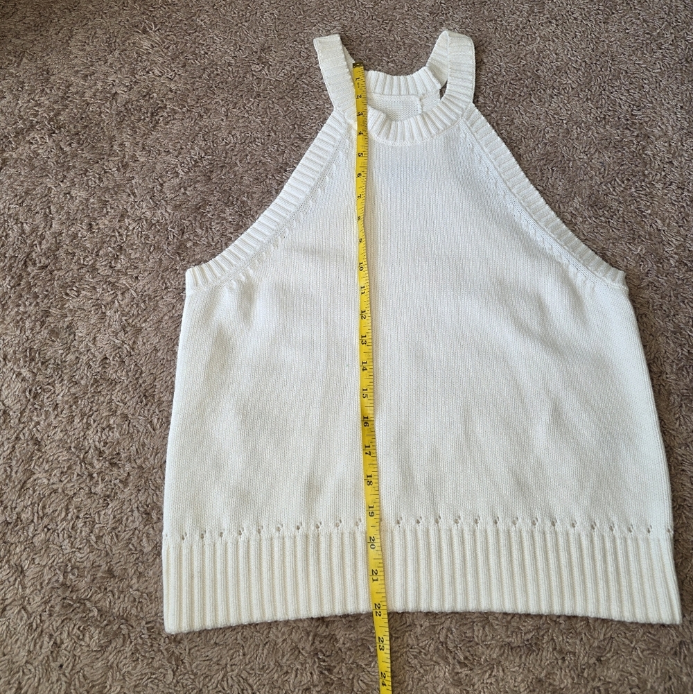 Banana Republic Knit Racerback Top Size Large - Picture 7 of 7